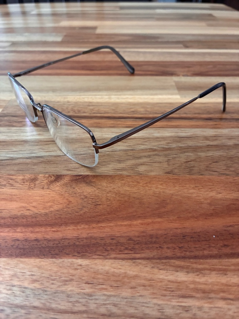 Altair A118 Armor Eyeglasses Glasses Frames Half-rim Metal 54-18-145 - Picture 4 of 11